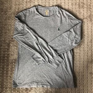 LS Grey Polo Crewneck M